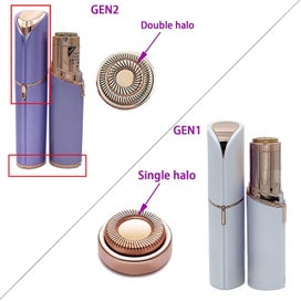 Listing 3 of 5 for 6pcs Facial Hair Remover Replacement Heads Compatible With Finishing Touch Fla
