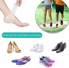 Listing 5 of 5 for Silicone Heel Protectors Gel Sleeves For Plantar Fasciitis And Heel Pain