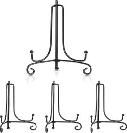 Listing 1 of 4 for 4 Packs Iron Display Stand Iron Easel Display Photo Holder Stand For Home Decor