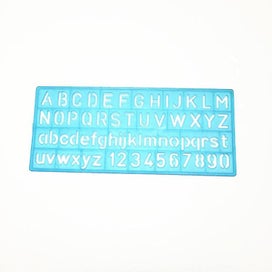 Listing 4 of 5 for 4 Pcs Alphabet Letter Stencil Number & Letter Stencil Reusable Digital Stencil