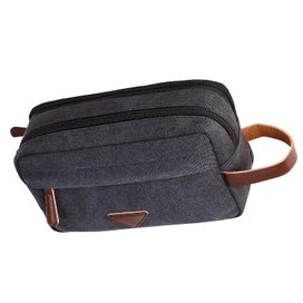 Listing 4 of 5 for Canvas Hand Wash Cosmetic Bag Black
