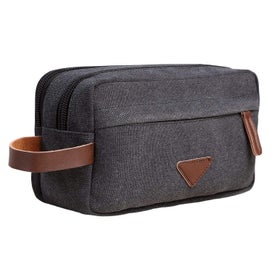 Listing 5 of 5 for Canvas Hand Wash Cosmetic Bag Black