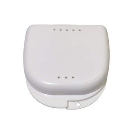 Listing 4 of 4 for Retainer Case With Mirror Retainer Container Partial Denture Storage Box Dentu