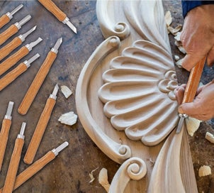 Listing 4 of 5 for 12-piece Wood Carving Tools Set Sk2 Carbon Steel Wood Chisels With Sharpening