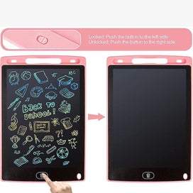 Listing 4 of 5 for 2 Pcs Lcd Writing Board Drawing Board Screen 8.5 Inch Eco-friendly Bright Colo