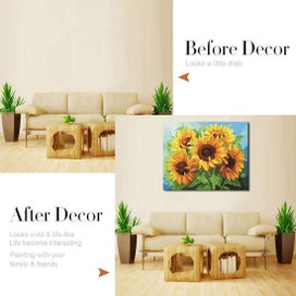 Listing 4 of 4 for 5d Diamond Painting Kit Sunflower Jewelry Decoration For Adults And Kids