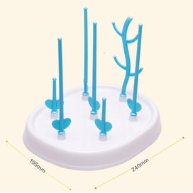 Listing 2 of 5 for Baby Bottle Drying Rack Multifunctional Baby Bottle Rack Detachable Drying Rac