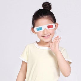 Listing 4 of 4 for 10 Pcs 3d Style Glasses 3d Movie Glasses 3d Viewing Glasses Red And Blue 3d Gl
