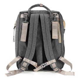 Listing 4 of 4 for Large Diaper Bag Backpack With Changing Station Multifunctional Waterproof Por