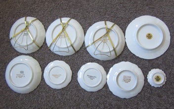 Listing 7 of 7 for 9 x Limoges Fragonard wee plates - all sizes
