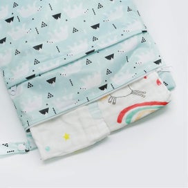 Listing 4 of 5 for Waterproof Reusable Diaper Organizer Baby Cloth Diaper Wet Dry Bags