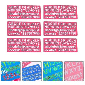 Listing 4 of 4 for 32 Pcs Letter Stencil Letter Number Template Number Stencils Painting Diy Sten