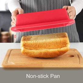 Listing 5 of 5 for Silicone Bread And Loaf Pans Set Of 2 Non-stick Silicone Baking Molds For Hom
