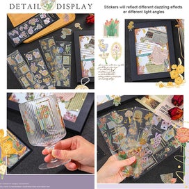 Listing 2 of 4 for Art Diy Craft Projects Vintage Stickers Journaling For Scrapbooking Laptops Jo