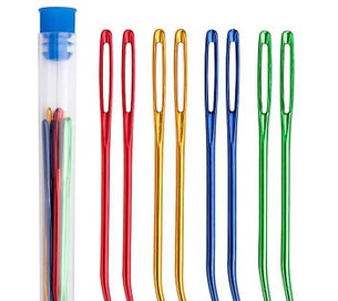 Listing 1 of 5 for Yarn Needle Bent Needle Tapestry Needle Set Wool Needles Large-eye Blunt Needl