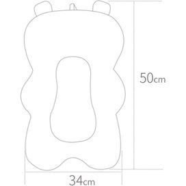 Listing 2 of 5 for Baby Bath Pad Anti-skid Fast Drying Support Seat With Soft Pillow For Newborns