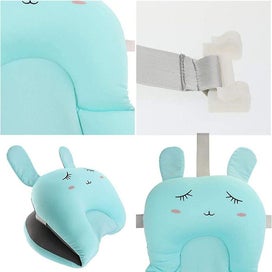 Listing 5 of 5 for Baby Bath Pad Anti-skid Fast Drying Support Seat With Soft Pillow For Newborns