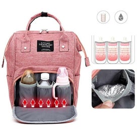 Listing 5 of 5 for Baby Diaper Bag/backpack Diaper Backpack Casual Diaper Bags Multifunctional La