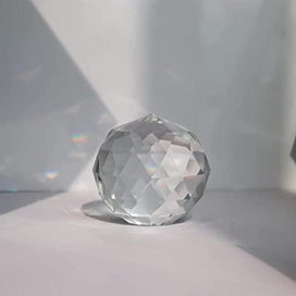 Listing 3 of 4 for Crystal Pendant1pcs Crystal Lighting Ball-60mm2.36/60mm Clear Glass Crystal Ba