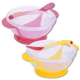 Listing 1 of 5 for Silicone Baby Plate With Lid - Baby Learning Plate + Thermal Safety Spoon