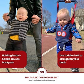 Listing 4 of 5 for Baby Walking Harness Handheld Kids Walker Helper For 7-24 Month Old Say Goodby