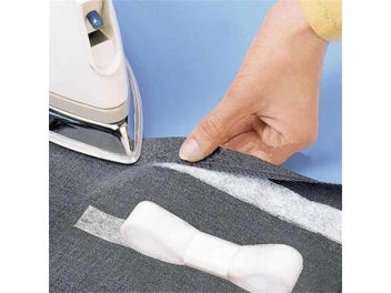 Listing 4 of 10 for 60Meters/Roll Double-sided Non-woven Interlining Adhesive Fabric Cloth Iron On