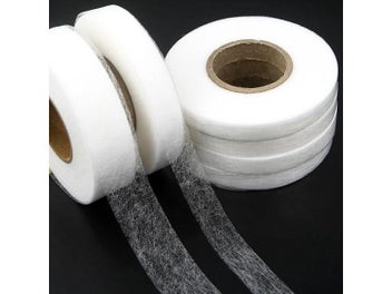 Listing 6 of 10 for 60Meters/Roll Double-sided Non-woven Interlining Adhesive Fabric Cloth Iron On