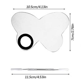 Listing 3 of 5 for Pro Stainless Steel Makeup Palette And Spatula Set