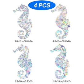 Listing 2 of 5 for Sun Catcher Rainbow Prism Electrostatic Stickers Seahorse Glass Stickers Glue-