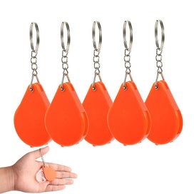 Listing 1 of 5 for 10pcs Mini Keychain Pocket Magnifier Portable Foldable Magnifying Glass For Re