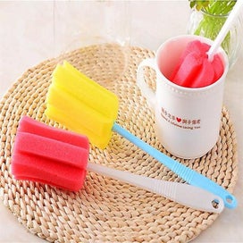 Listing 3 of 5 for Washing Cup Artifact Brush Water Cup Cleaning Long-handled Baby Bottle Scrubbi