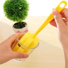 Listing 4 of 5 for Washing Cup Artifact Brush Water Cup Cleaning Long-handled Baby Bottle Scrubbi