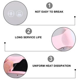 Listing 4 of 5 for Menstrual Heating Pad Portable Waist Lower Back Belt For Period Pain Relief