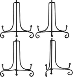 Listing 3 of 4 for 4 Packs Iron Display Stand Iron Easel Display Photo Holder Stand For Home Decor