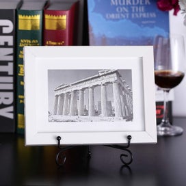 Listing 4 of 4 for 4 Packs Iron Display Stand Iron Easel Display Photo Holder Stand For Home Decor