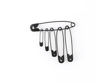 Listing 5 of 10 for 100Pcs Silver/Gold/Black Iron Safety Pins DIY Sewing Tools Accessory Large