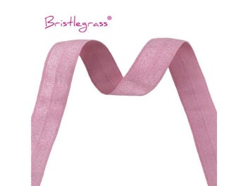 Listing 7 of 10 for BRISTLEGRASS 2 5 10 Yard 5/8" 15mm Solid Shiny Fold Over Elastic FOE Spandex