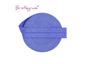 Listing 8 of 10 for BRISTLEGRASS 2 5 10 Yard 5/8" 15mm Solid Shiny Fold Over Elastic FOE Spandex