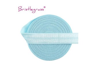 Listing 1 of 10 for BRISTLEGRASS 2 5 10 Yard 5/8" 15mm Solid Shiny Fold Over Elastic FOE Spandex