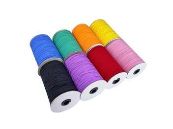 Listing 7 of 10 for 3mm 6mm Elastic Ribbon High-Elastic Elastic Band Rubber Band Elastic Line DIY