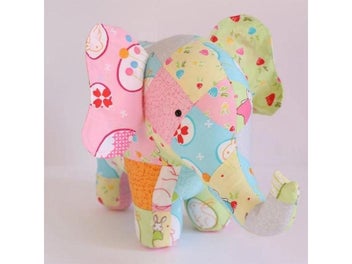 Listing 6 of 9 for YOMDID Lovely Elephant Templates DIY Toys Decoration Ruler Sewing Pattern With