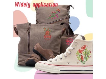 Listing 6 of 10 for 2pc Water Soluble Stabilizer Embroidery Stick And Stitch Embroidery Paper Tear