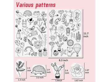 Listing 7 of 10 for 2pc Water Soluble Stabilizer Embroidery Stick And Stitch Embroidery Paper Tear