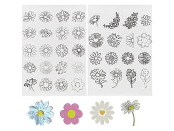 Listing 1 of 10 for 2pc Water Soluble Stabilizer Embroidery Stick And Stitch Embroidery Paper Tear