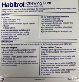 Listing 2 of 2 for HABITROL BULK GUM FRUIT 4MG 204 gums