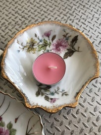 Listing 4 of 11 for Trinket Dishes and candles - 3 lovely dishes - Vintage Gift
