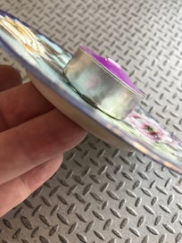 Listing 2 of 7 for Plate and candle - beautiful gift idea