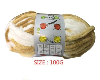 Listing 1 of 1 for YARN - POLYESTER ACRYLIC 2 TONE #002 (Set of 6)