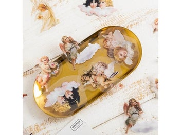 Listing 3 of 10 for Mohamm 40Pcs Large Collection Series Stickers Decoration Scrapbooking Paper