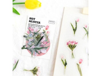 Listing 7 of 10 for Mohamm 40Pcs Large Collection Series Stickers Decoration Scrapbooking Paper